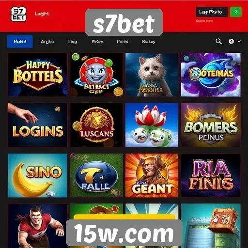 S7bet oferece variedade de jogos de cassino online